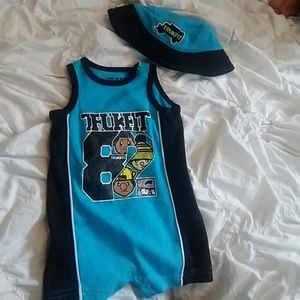 Baby boy one piece outfit 3-6 mo
